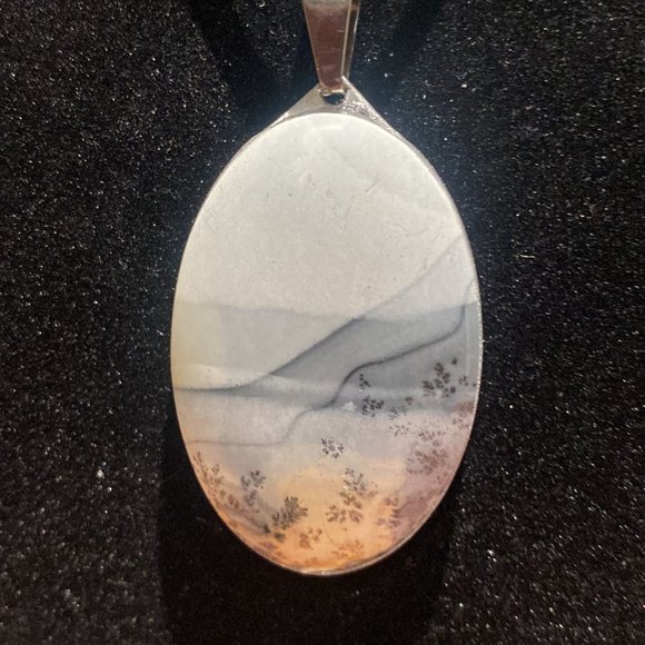 Katmandu Trading Company Jewelry - Maligano jasper Oval Crystal Pendant (XL)